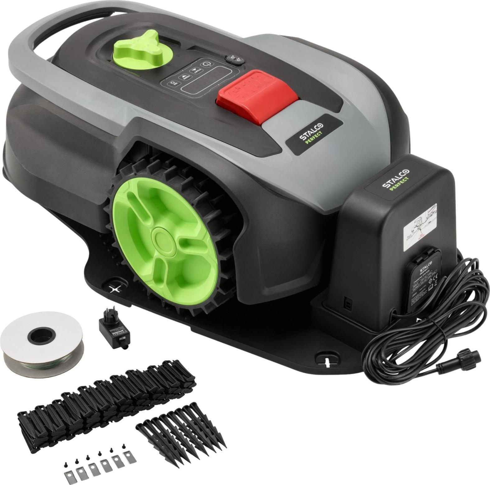 Mähroboter-Rasenmäher STALCO PERFECT RMP300 300m2 KIT