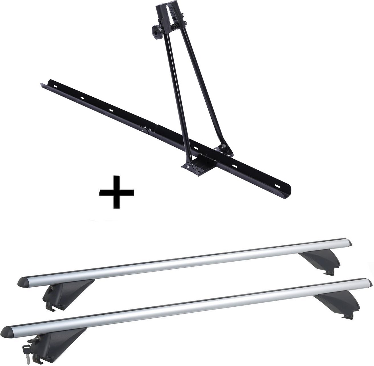 VDP Fahrradträger ORION + Alu Dachträger RB003 kompatibel mit für Subaru Forester (5Türer) 1997-2002 VDP_ORION_VDP-R-003-120_SUBARU1