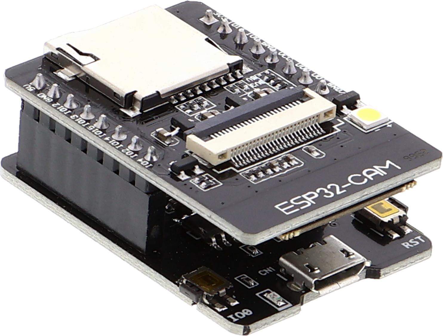 Funduino ESP32 Entwicklerboard mit 2.0MP Kamera und CH340 Adpaterboard
