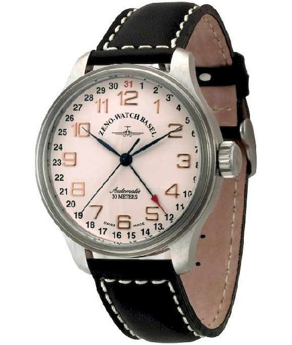 Zeno-Watch - Náramkové hodinky - Pánske - Chrono - OS Retro Pointer date - 8554Z-f2