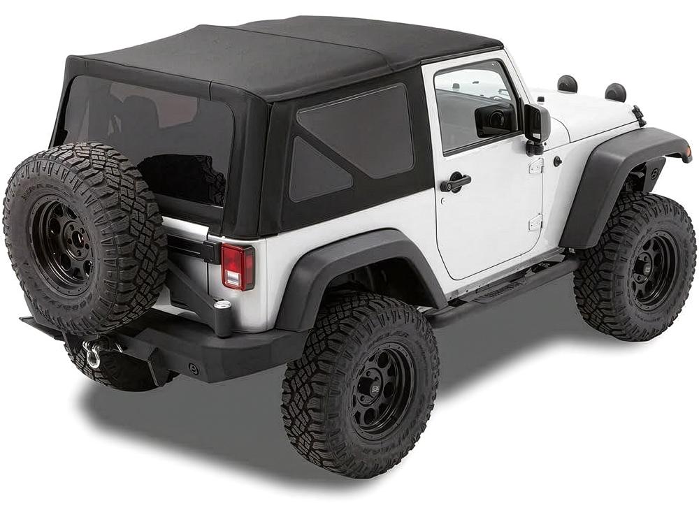 Bestop Ersatz Verdeck Softtop Black Twill 2 Türer Jeep Wrangler JK 07-09 79836-17