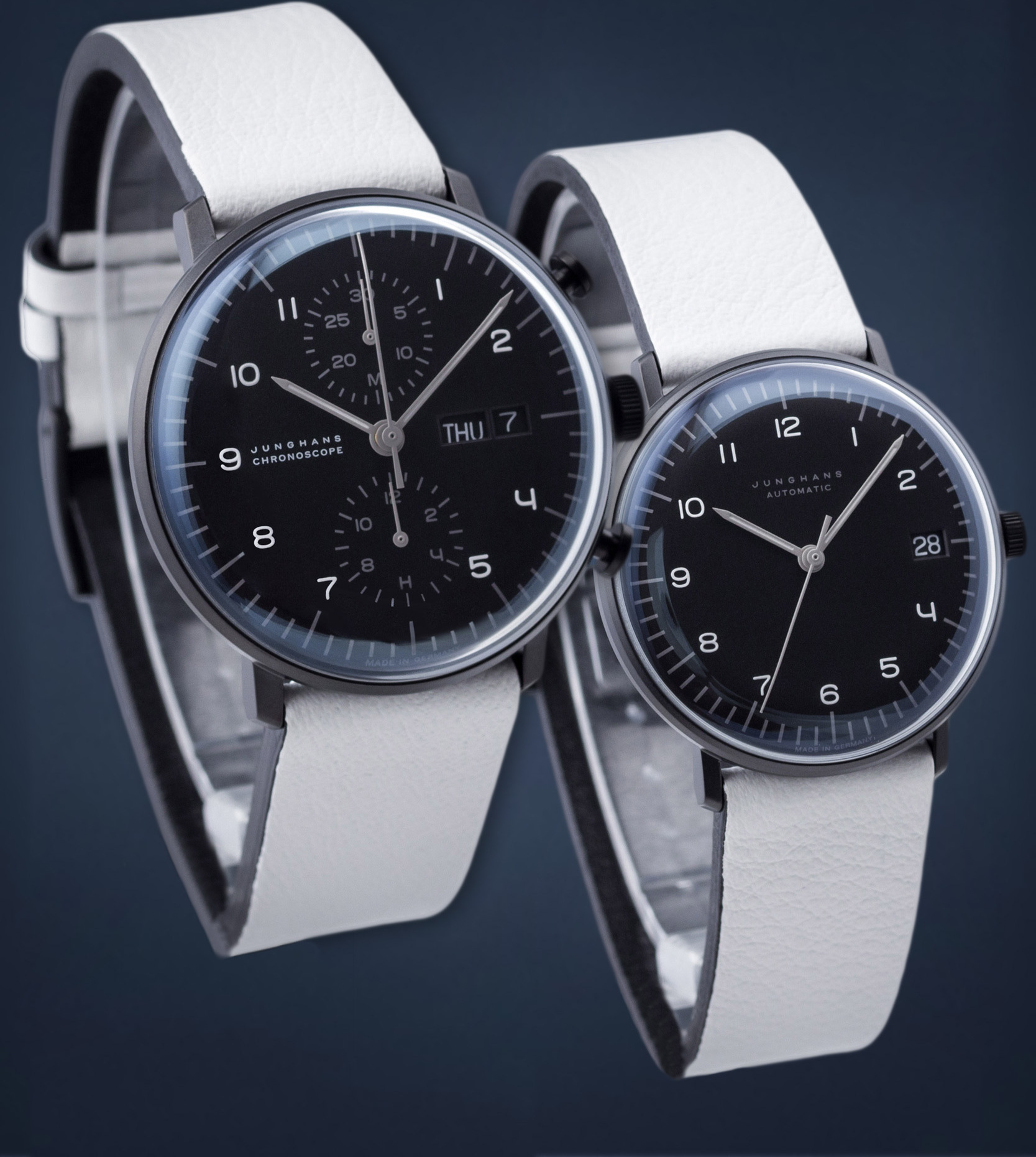Hodinky Junghans max bill Black and White Edition Set 2020