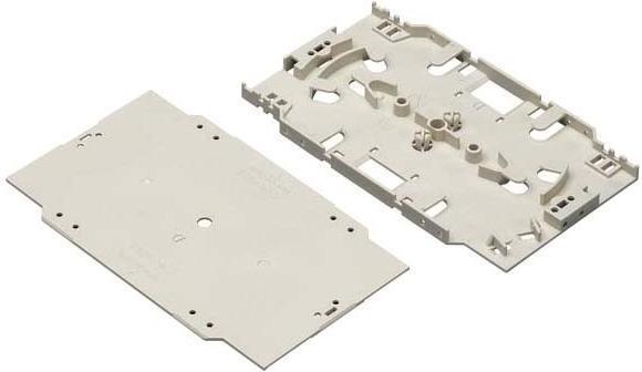 efbe Schott Spleißkassette ohne Logo, weiß -- 53100.200