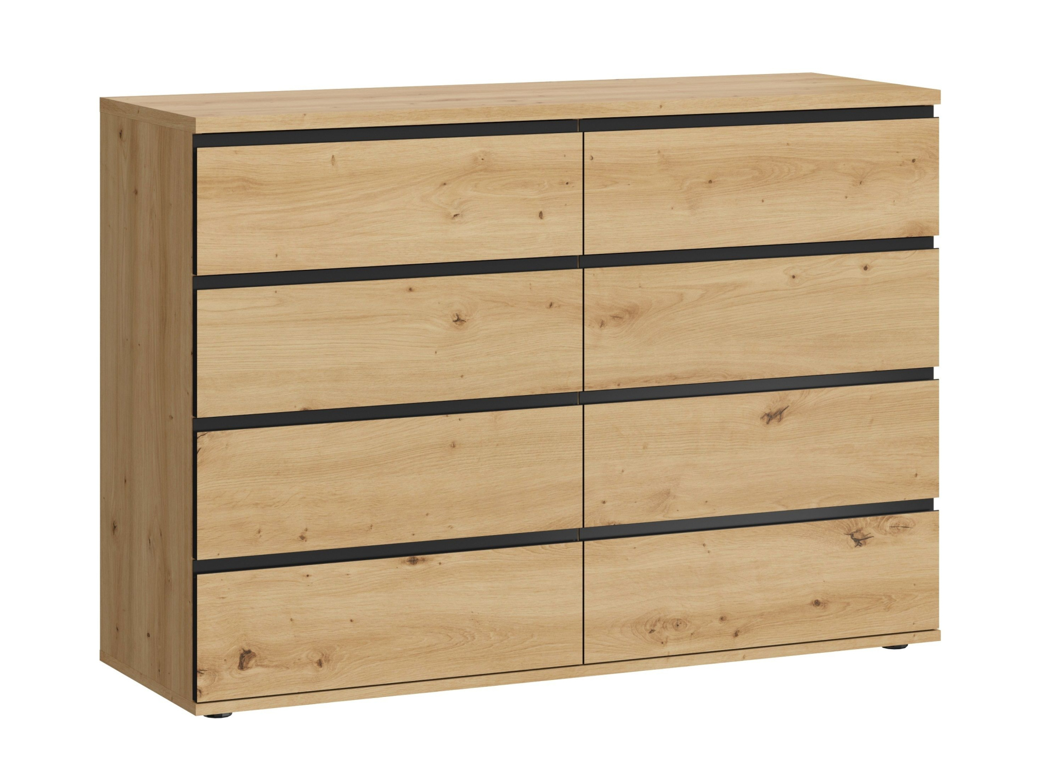 VENETI Breite Kommode HERA - Artisan Eiche 021-10-00018