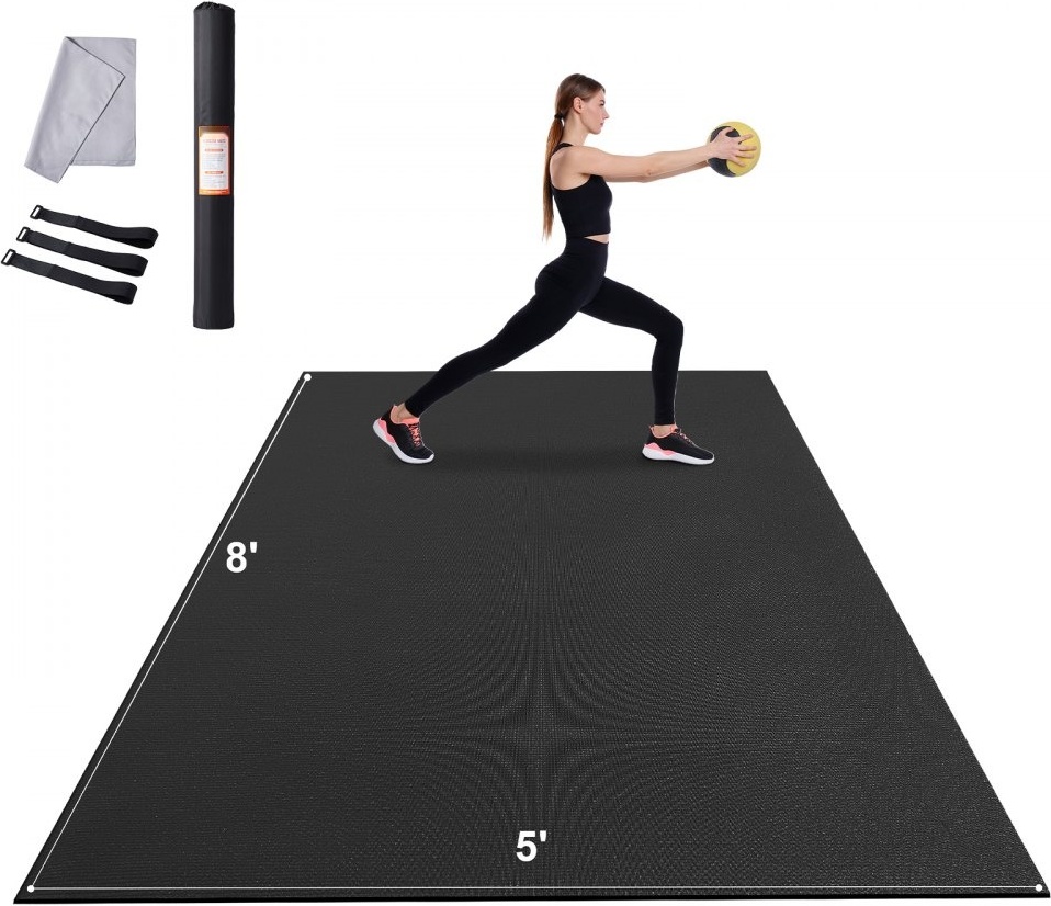 Tappetino Yoga EVA Antiscivolo 61x173 Cm – Materassino Fitness Per Casa E Palestra, 4 Mm Di Spessore