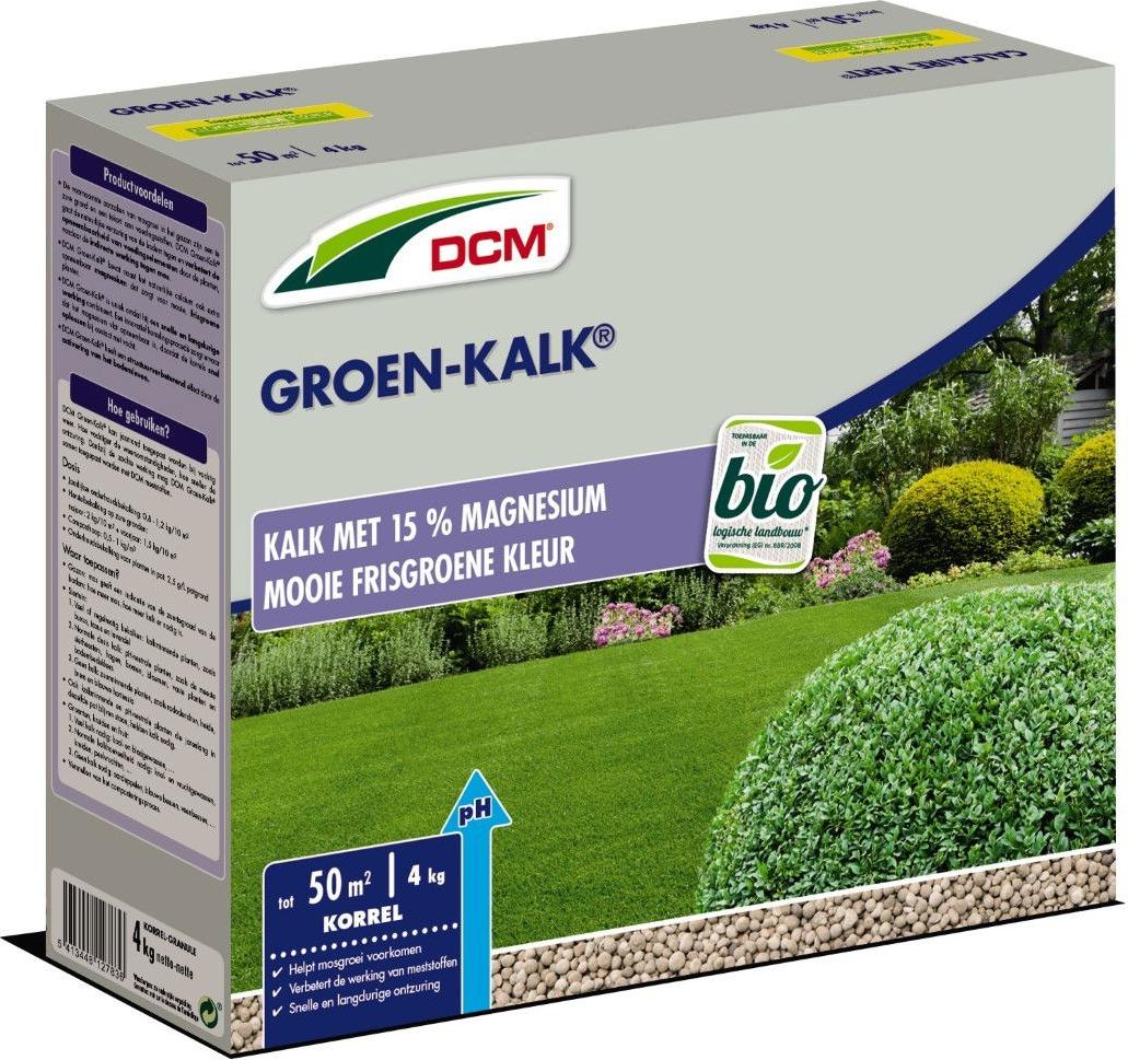 DCM & Lamarca Grün-Kalk DCM 4 Kg - 50m² - Verbessern Sie Ihren Boden SCAN5413448127836