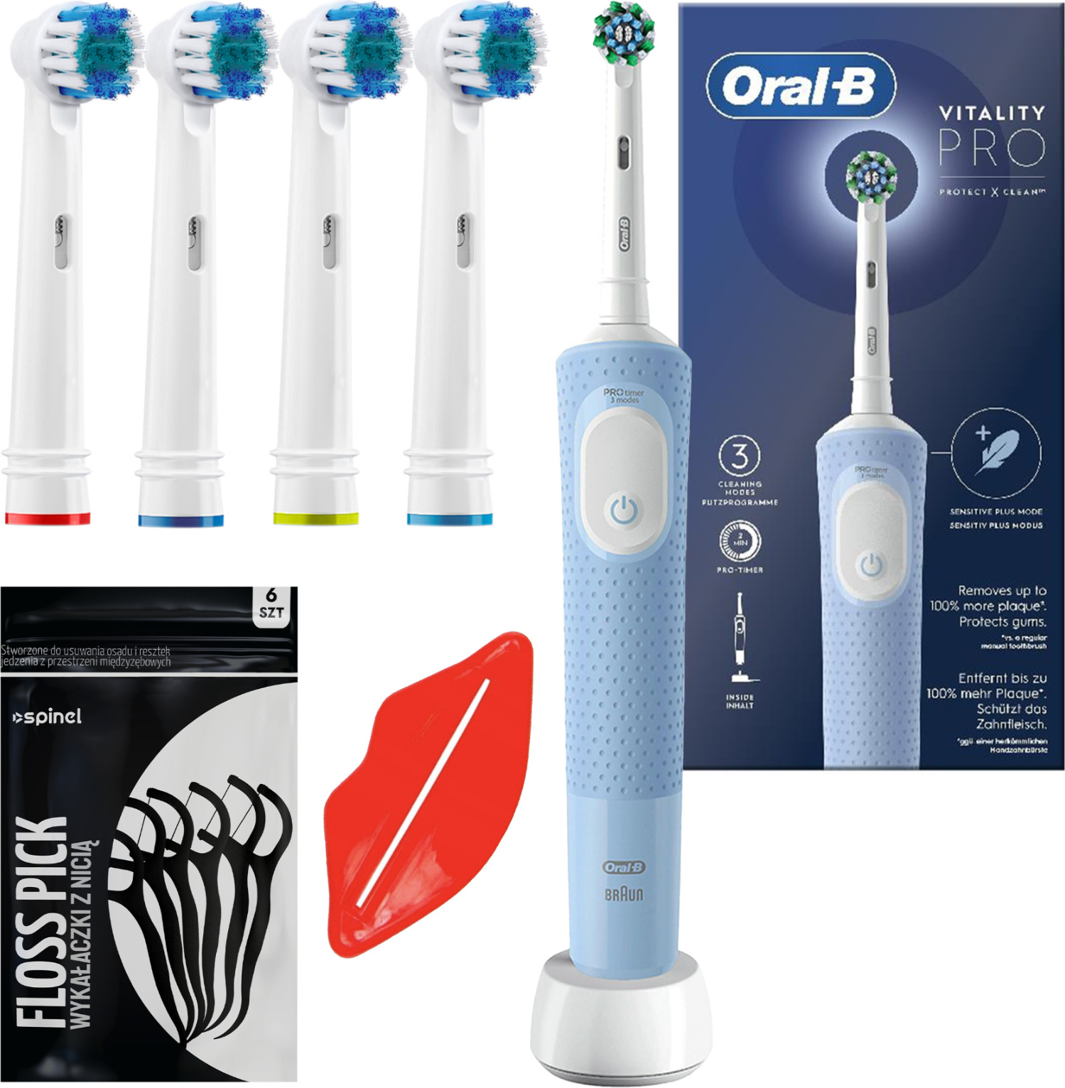 Zubná Kefka Oral-B Vitality Pro D103 + Extras