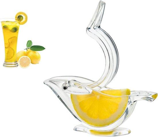 OEM Zitrusquetsche - Akryl-Zitrusquetsche - Handliche durchsichtige Zitruspresse - Frucht- oder Zitrusquetschermaschine - Vogelähnliche Zitrusquetsche - Duo- oder Zweisitzer- Zitruspresse 2026