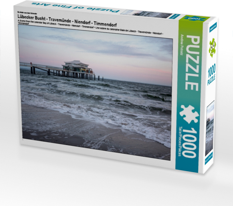 Calvendo Ein Motiv aus dem Kalender Lübecker Bucht - Travemünde - Niendorf - Timmendorf 1000 Teile Puzzle quer 640x480mm, Potratz Andrea; 7329394