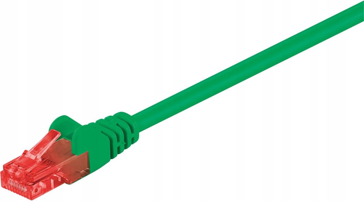 Microconnect B-UTP620G, 20 m, Cat6, U/UTP (UTP), RJ-45, RJ-45, Zelená