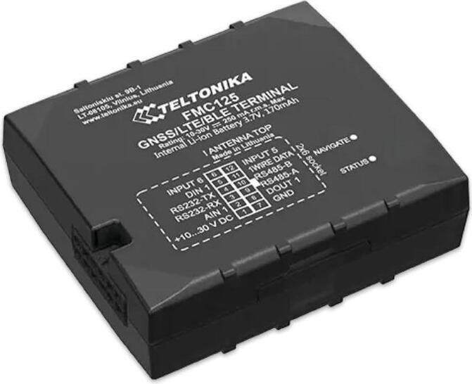 Teltonika LTE GNSS Terminal für Flottenmanagement mit Dual-SIM & Bluetooth FMC125