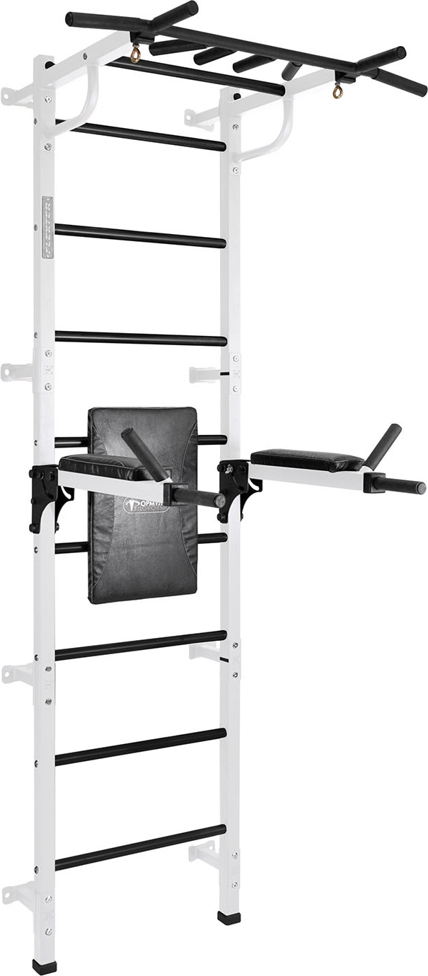 Monkey-Gym Gamma Workout Grand Sprossenwand aus Metal für Erwachsene - weiß