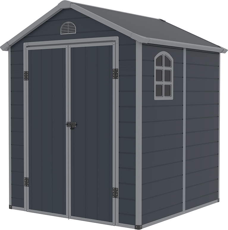 Plastový prístrešok Westmann Universo XL antracit 2x2 m