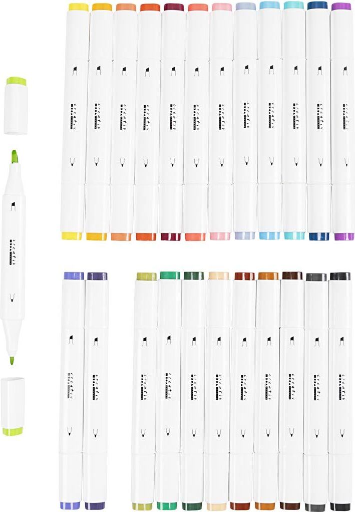 Creativ Company CC Alkoholmarker Set 24 Stück 37378