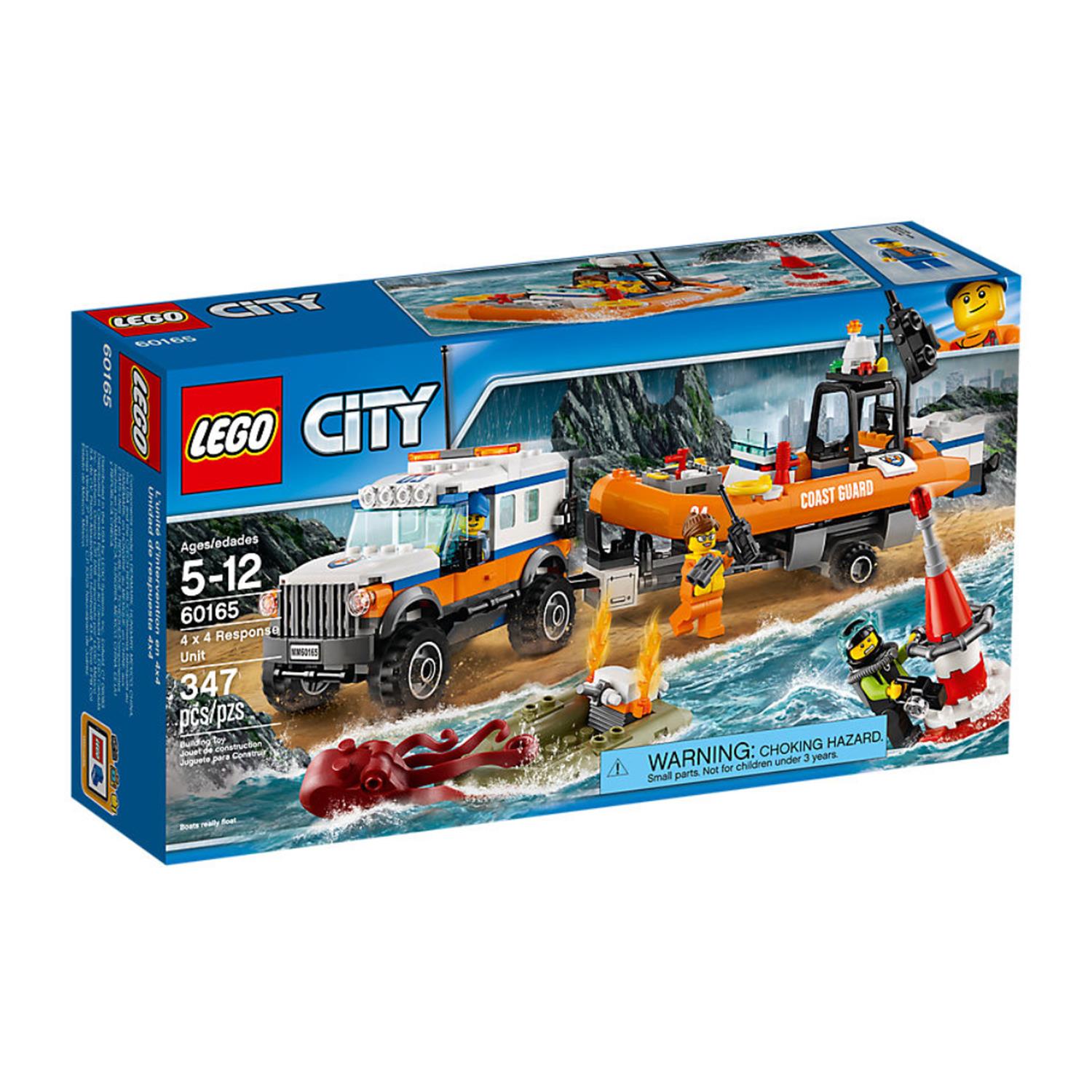 Lego City 60165 - Terénne vozidlo so záchranným člnom