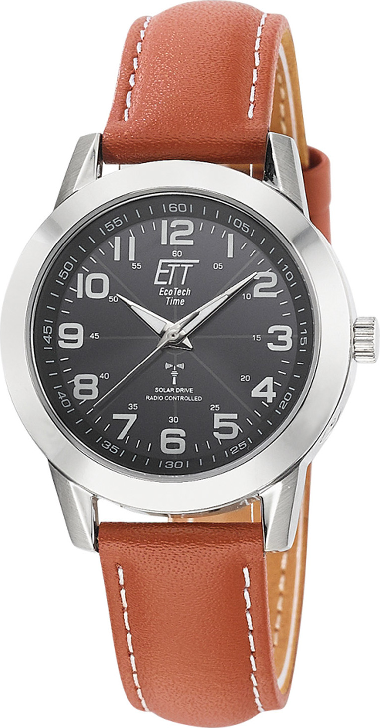 ETT ELS-11494-22L Funk-Solaruhr für Damen Gobi 2 Braun/Schwarz