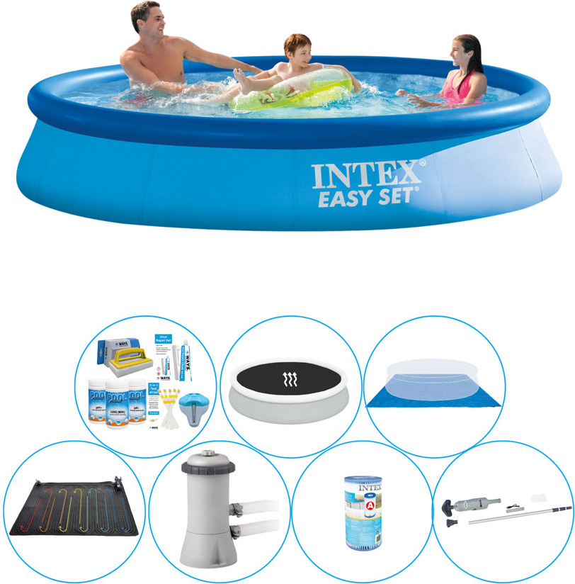 Intex Easy Set Rund 366x76 cm - Bazénová súprava Super Set