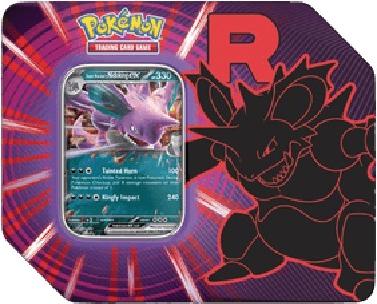 Pokémon Team Rocket Tins: Team Rocket's Nidoking ex Tin