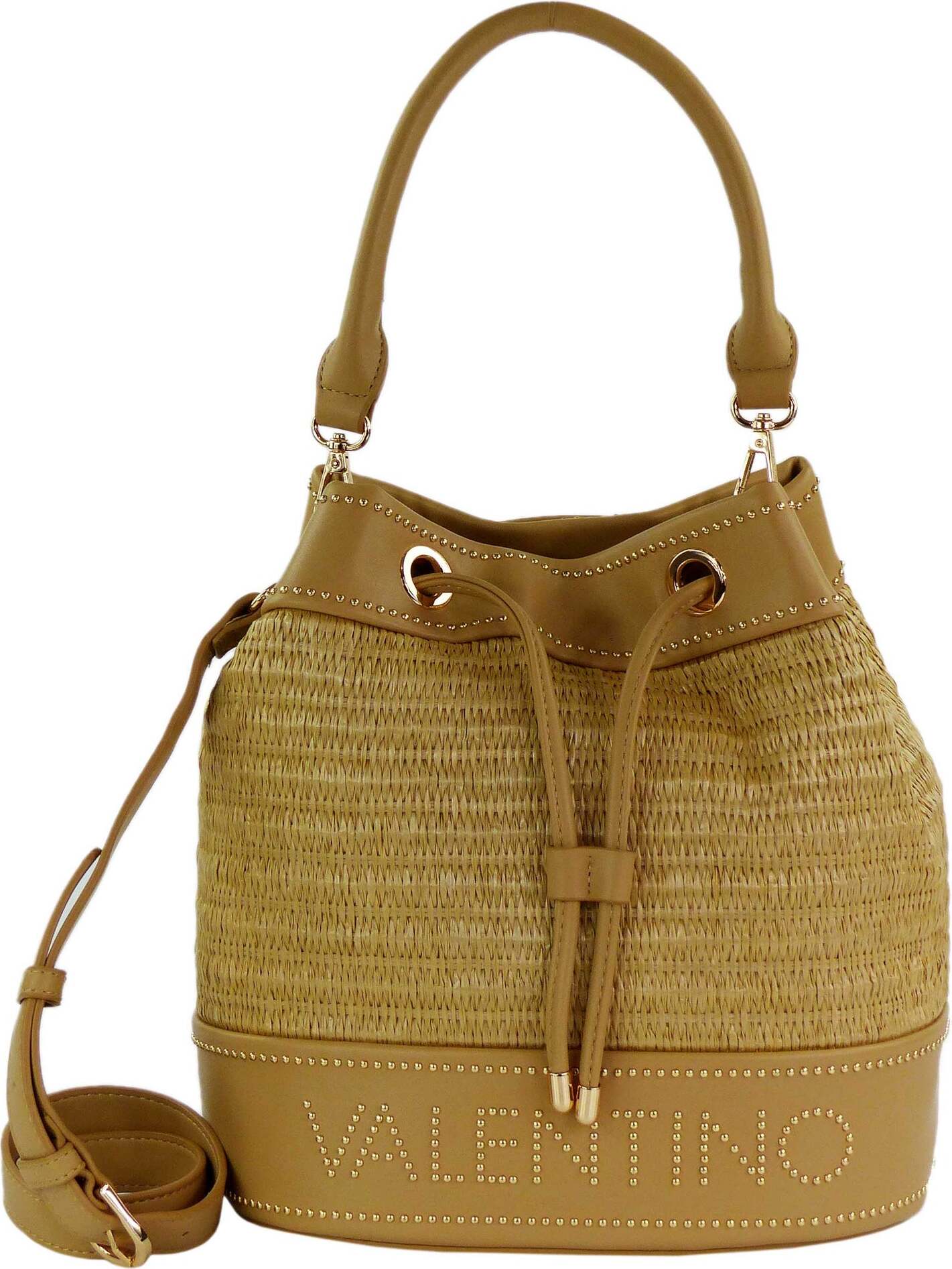 VALENTINO BAGS Float Bucket Bag Naturale VBS6V301_NATUR-Naturale_
