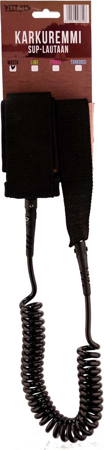 Deep Sea Leine für Stand up paddle board - Schwarz