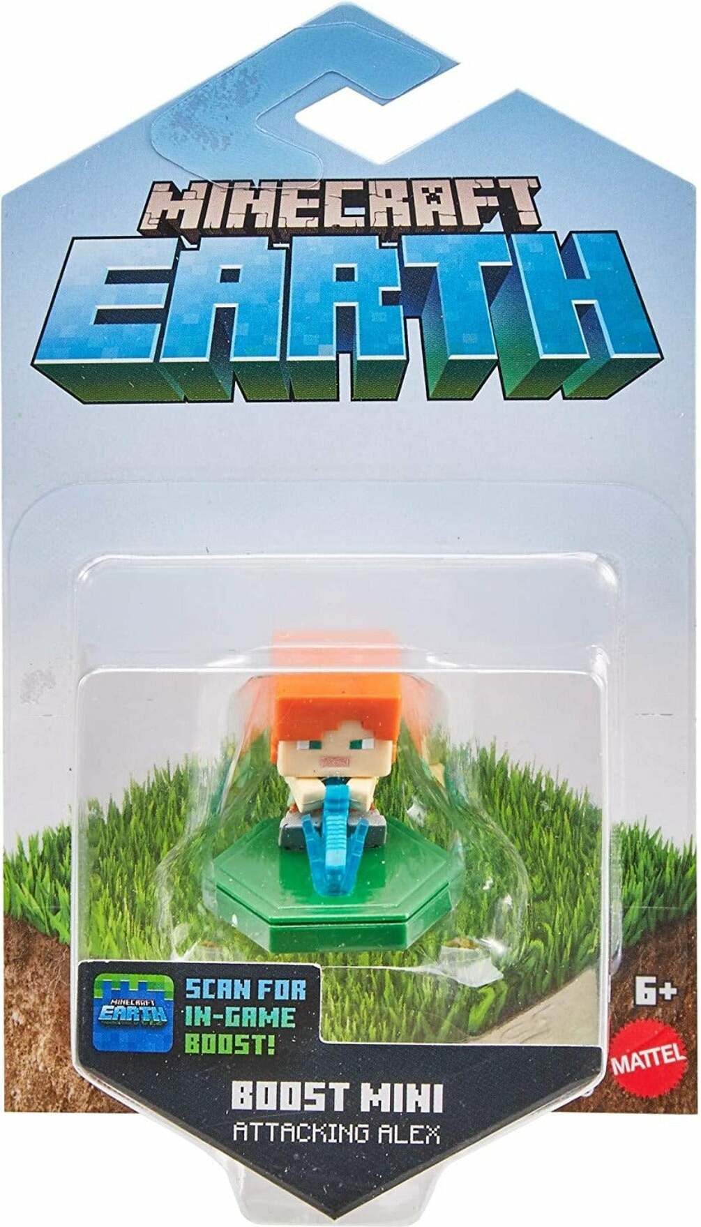 Mattel Minecraft Earth GKT37 Mojang Actionfigur angreifender Alex Funko - 887961831627