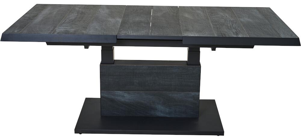 Siena Garden Talina Lift-Ausziehtisch 140/180x90 wood-grey