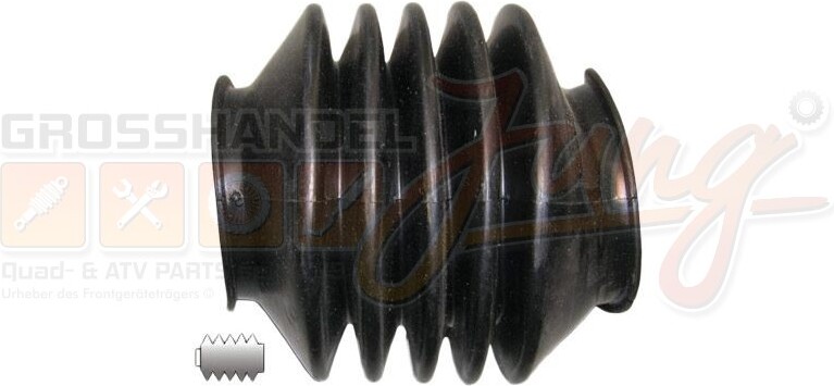 Faltenbalg Knott, BPW, Nieper, 5 Falten FB83001