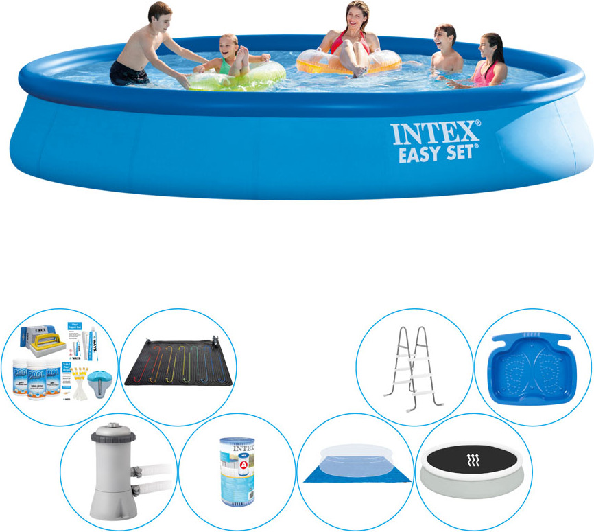 Bazénová súprava Deluxe - Intex Easy Set Rund 457x84 cm
