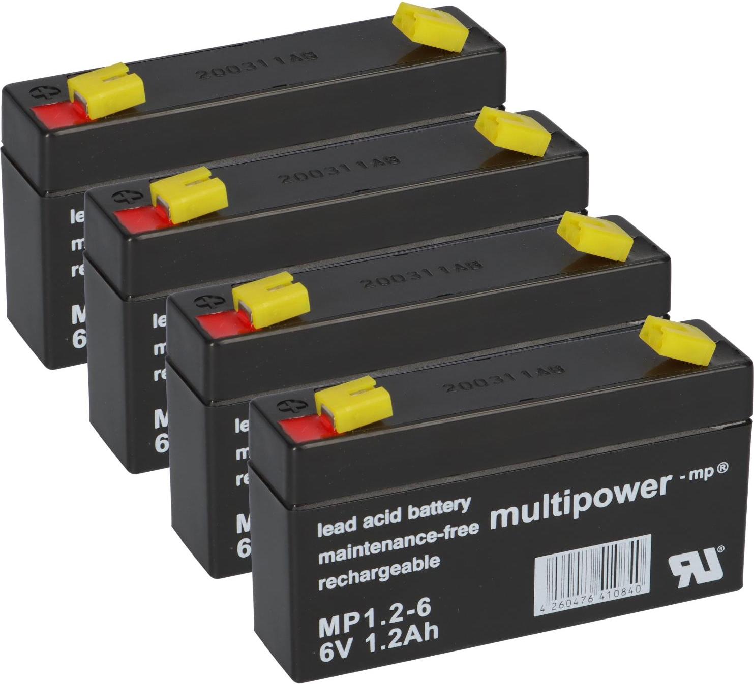 Multipower Blei Akku passend für den Völker Patientenbett S960-2 W Akku 24 Volt