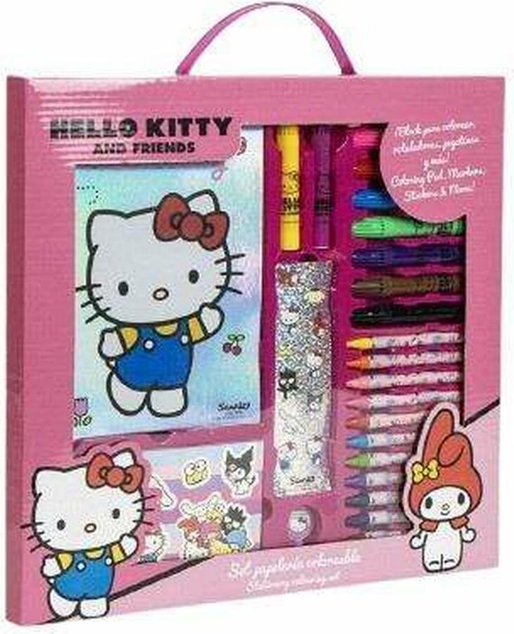 Papierwaren-Set Hello Kitty Rosa 2700001795-UNIT