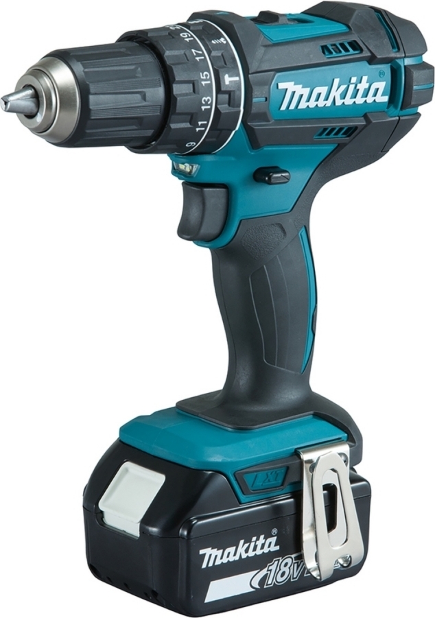 Akumulátorová príklepová vŕtačka Makita LXT 18 V - 62 Nm - 1 900 ot/min