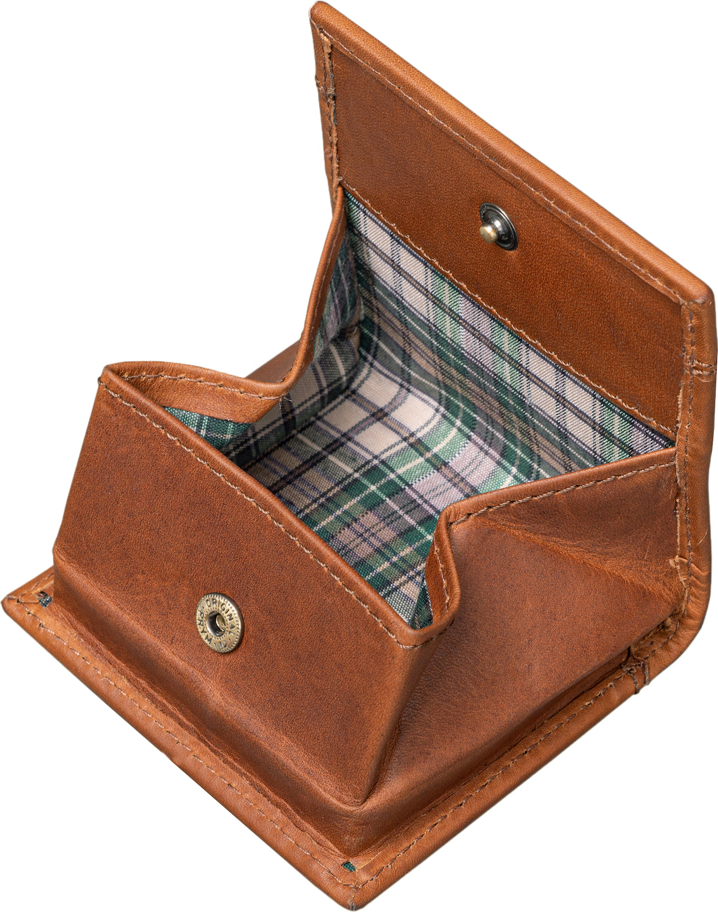 Benthill Kleine Münzbörse Leder | Echt Leder Münzbeutel | Minibörse für Münzen | Wiener-Schachtel für Kleingeld 1307