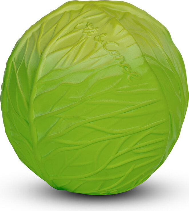 Oli&carol Cabbage Ball Babyspielzeug One Size L-BALL-GREEN-CABBAGE