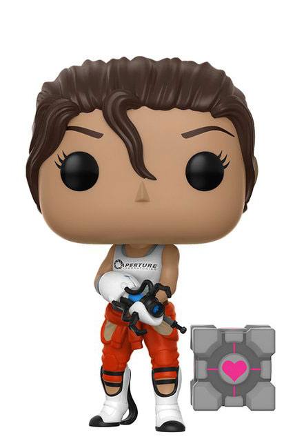 Funko POP! Games: Portal - Chell mit Portal Gun 21040