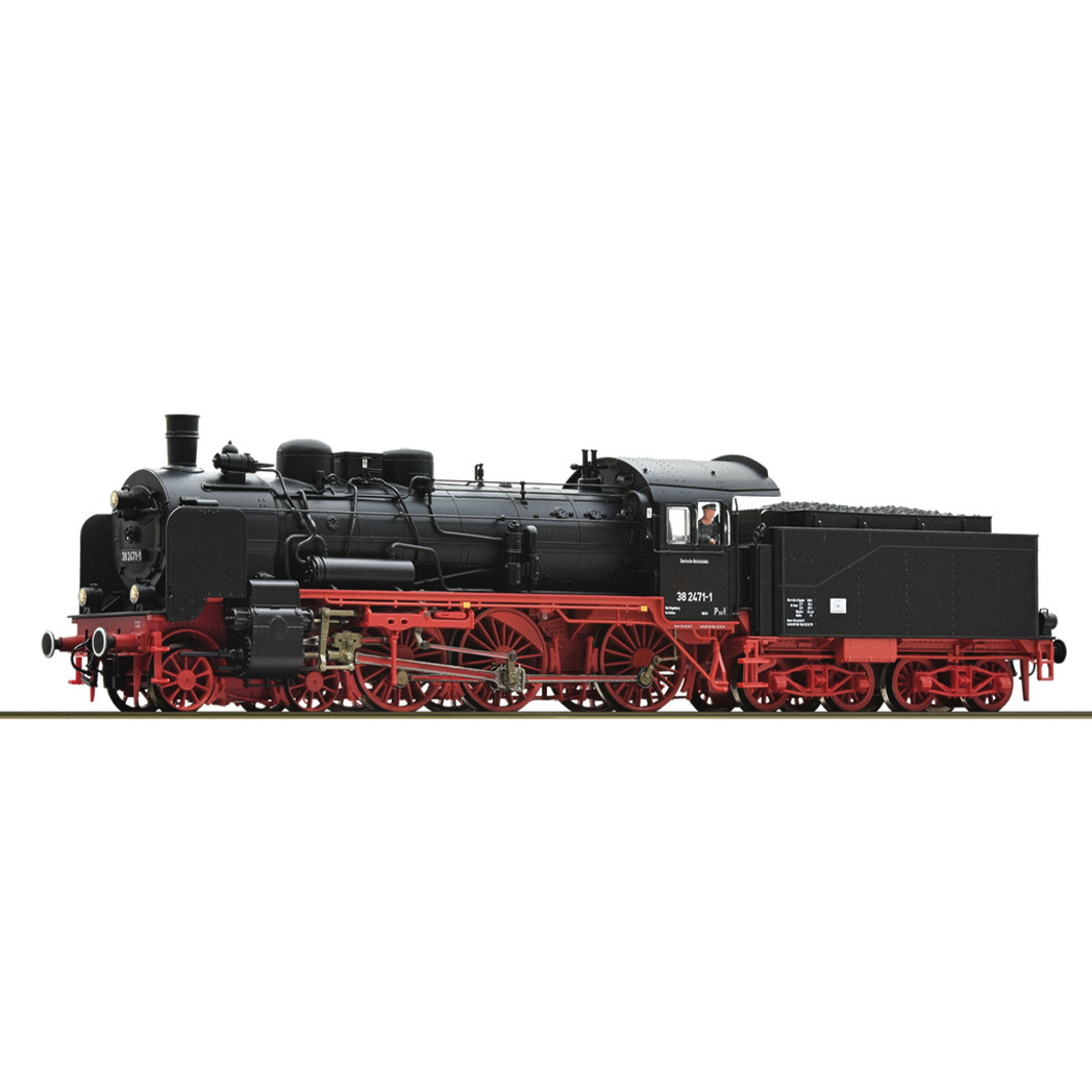 Roco 71382 H0 Dampflokomotive BR 38 DR Sound Kaufland.de