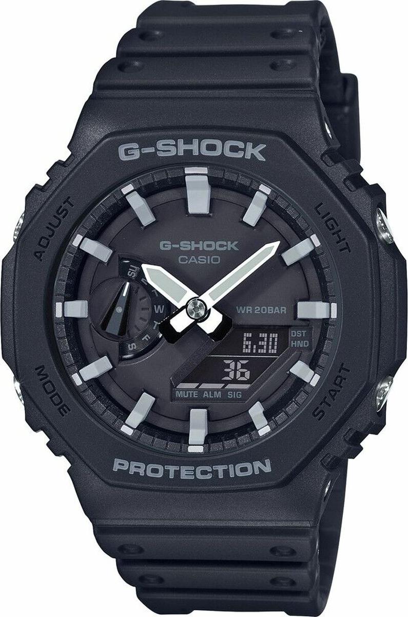 Pánske hodinky Casio G-Shock GA-2100-1AER čierne