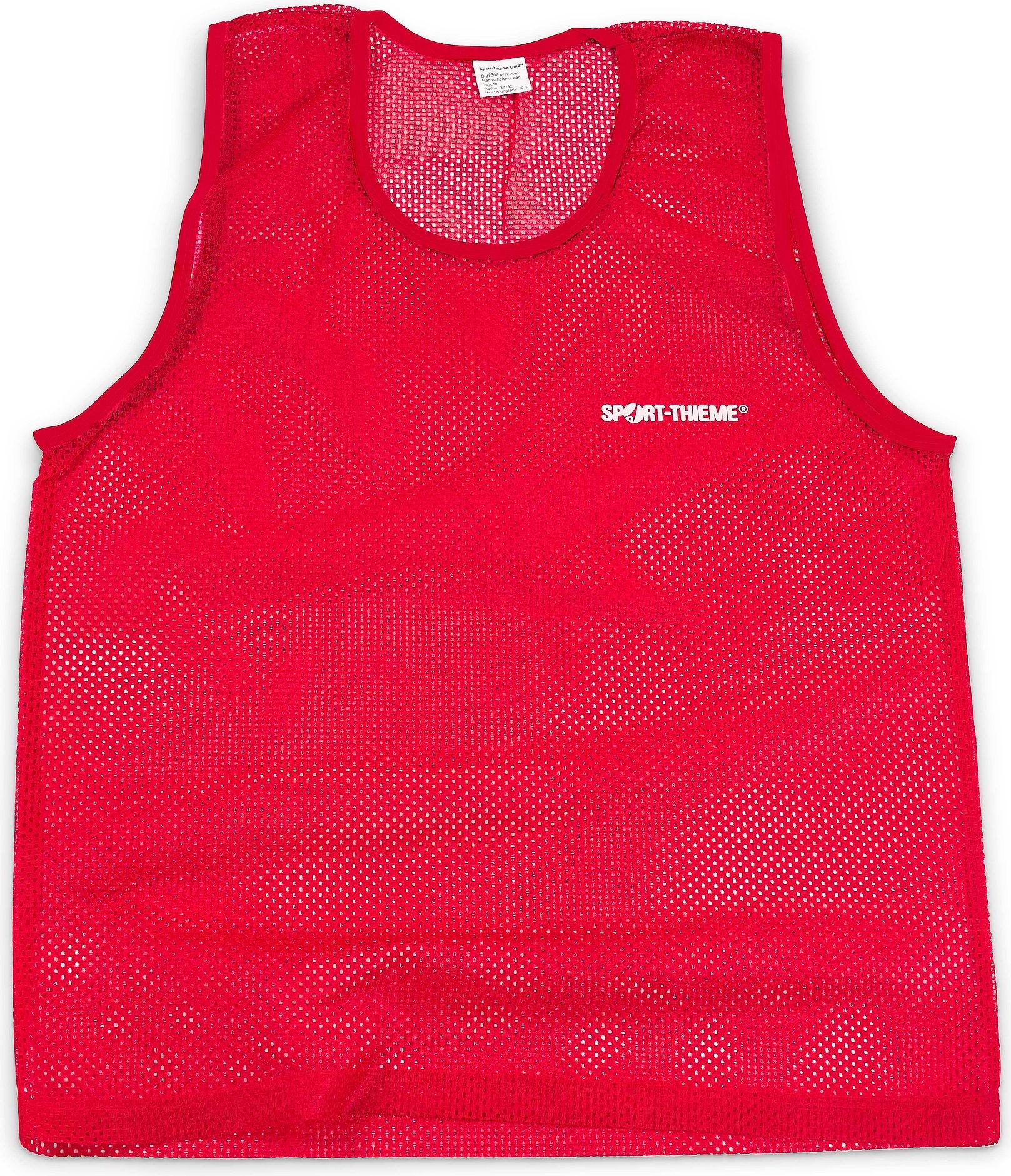 Sport-Thieme Mannschaftsweste "Recycelt", Rot, Jugend, (BxL) ca. 53x70 cm