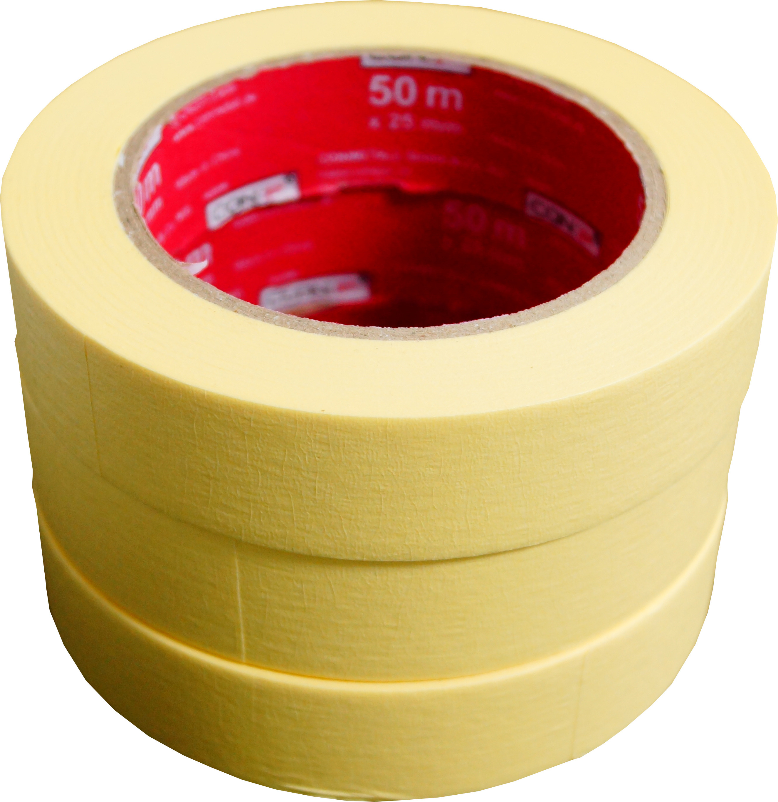 CON:P Kreppbandset 3 Stück, 25 mm x 50 m, B22299