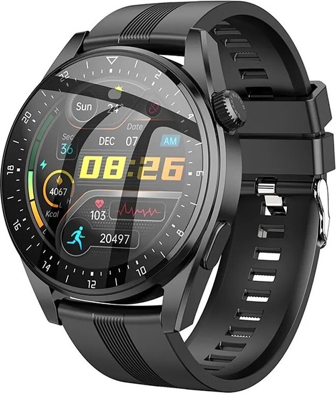 Smartwatch 128 MB Black - Hodinky s funkciou volania 128 MB - Bluetooth v4.0