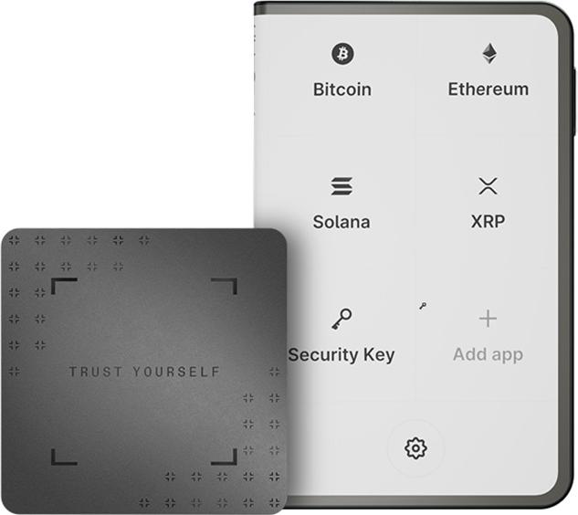 Ledger Stax mit Recovery-Key