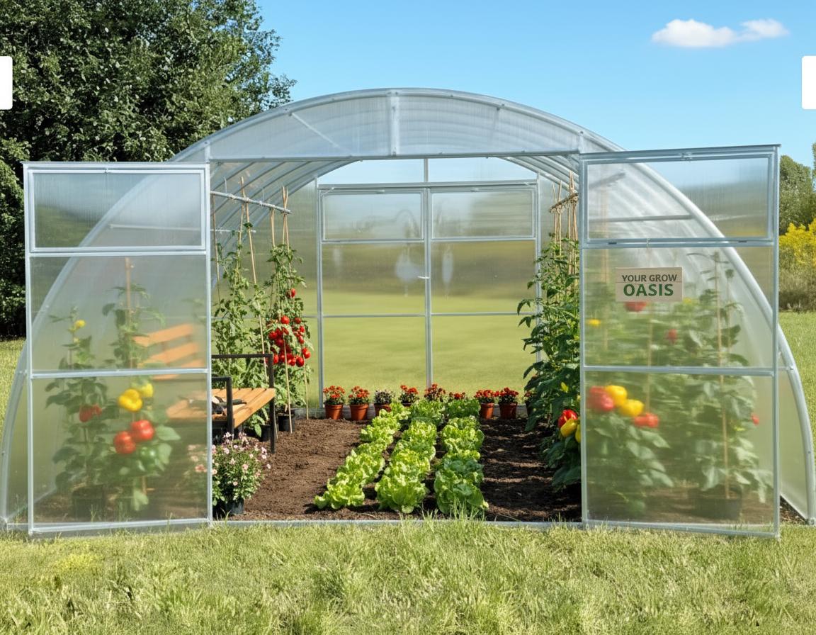 Garten Dream Gewächshaus 