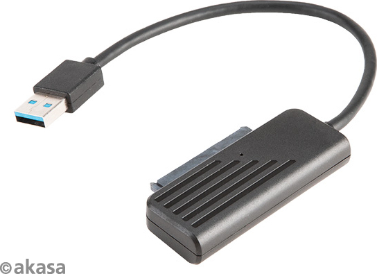Akasa AK-AU3-07BK, USB 3.1 A, SATA, 0,2 m, Schwarz