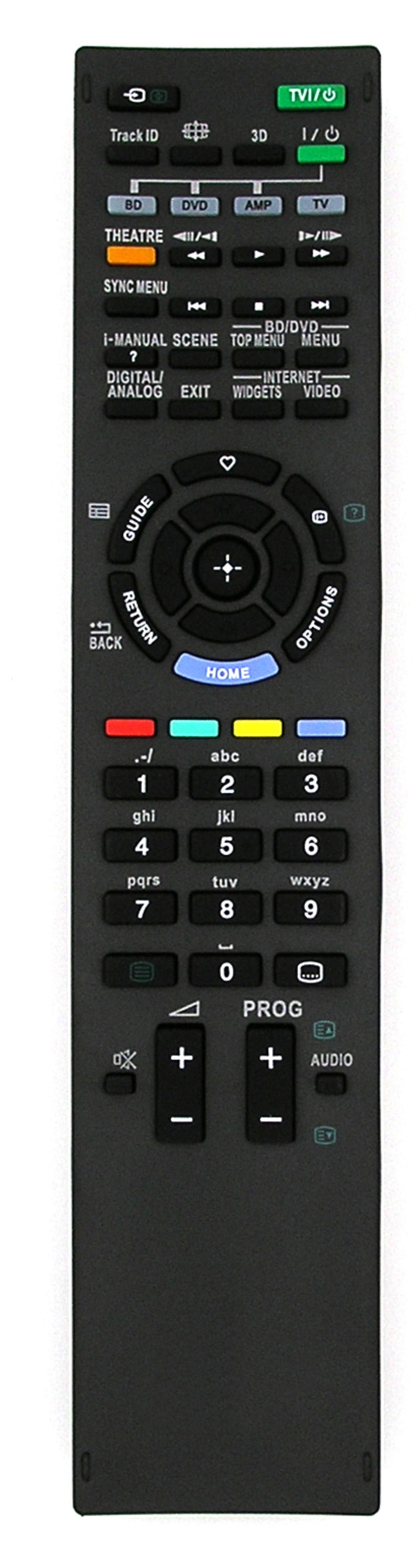 Alltro Ersatz Fernbedienung für SONY TV KDL-40EX600 | KDL-40EX603UKA | KDL-40EX605 | RM-D998