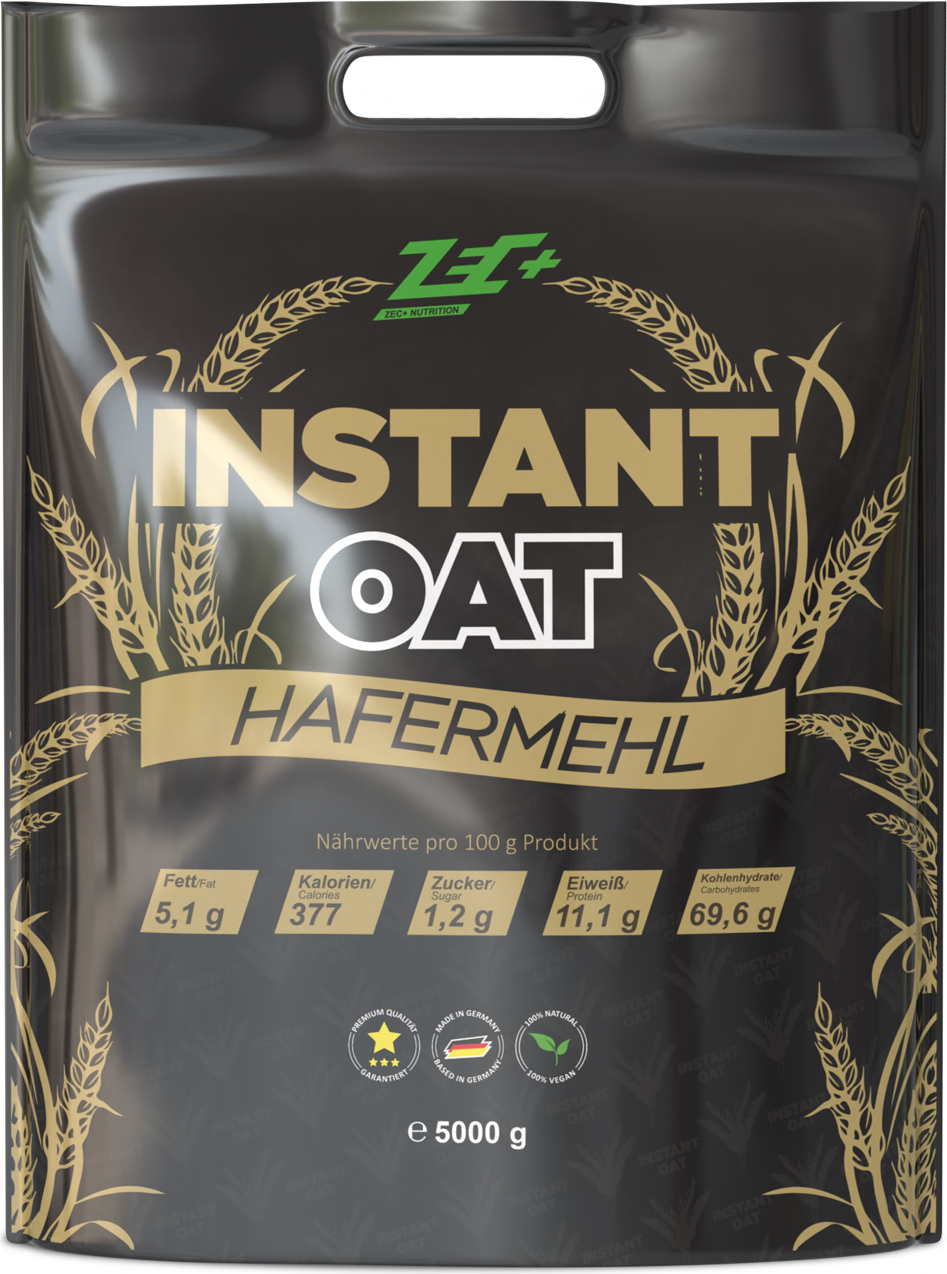HEALTH+ by ZEC+ Nutrition® ZEC+ INSTANT OATS Hafermehl 5kg ZEC-24432-002