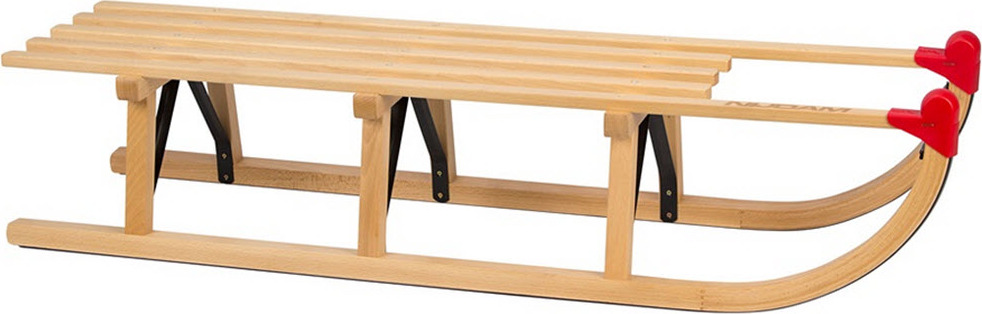 Nijdam Davoser Holzschlitten 110 cm Neu N50DA04