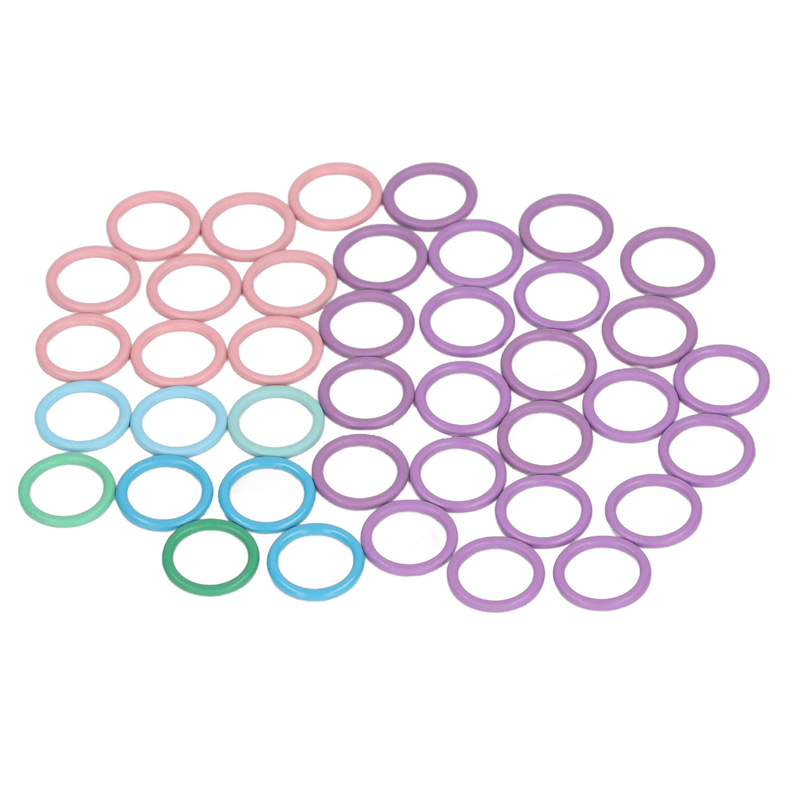 Cocosity Runde Maschenmarkierer,Runde Häkelmarkierer,Runde Strickmarkierer,Maschenmarkierer,Häkelverschlußmarkierer,Maschenzubehör