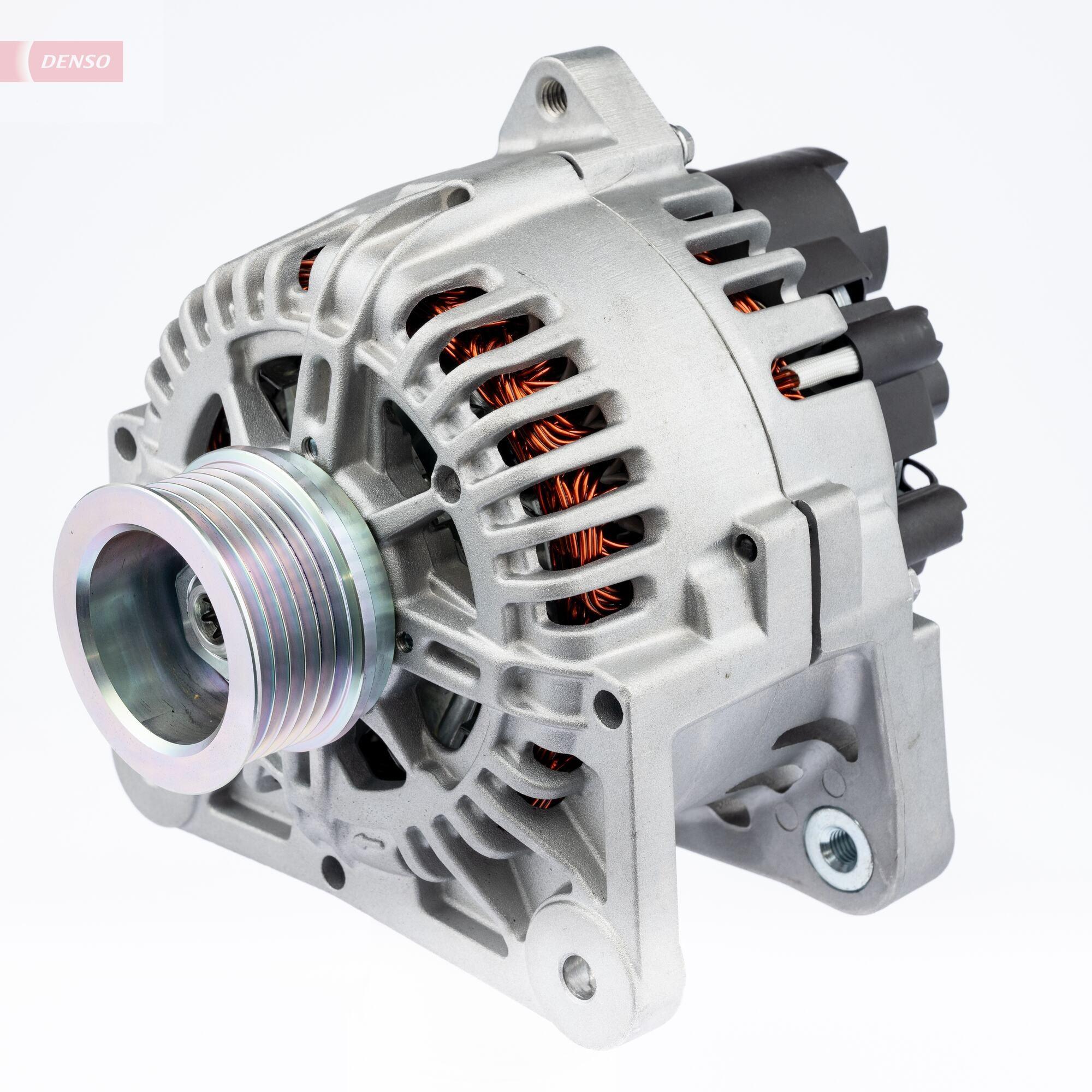 DENSO Generator 14V 110A mit Mehrfachriemenscheibe, Riemenscheiben-Ø 55 mm, 6 Rippen DAN1509