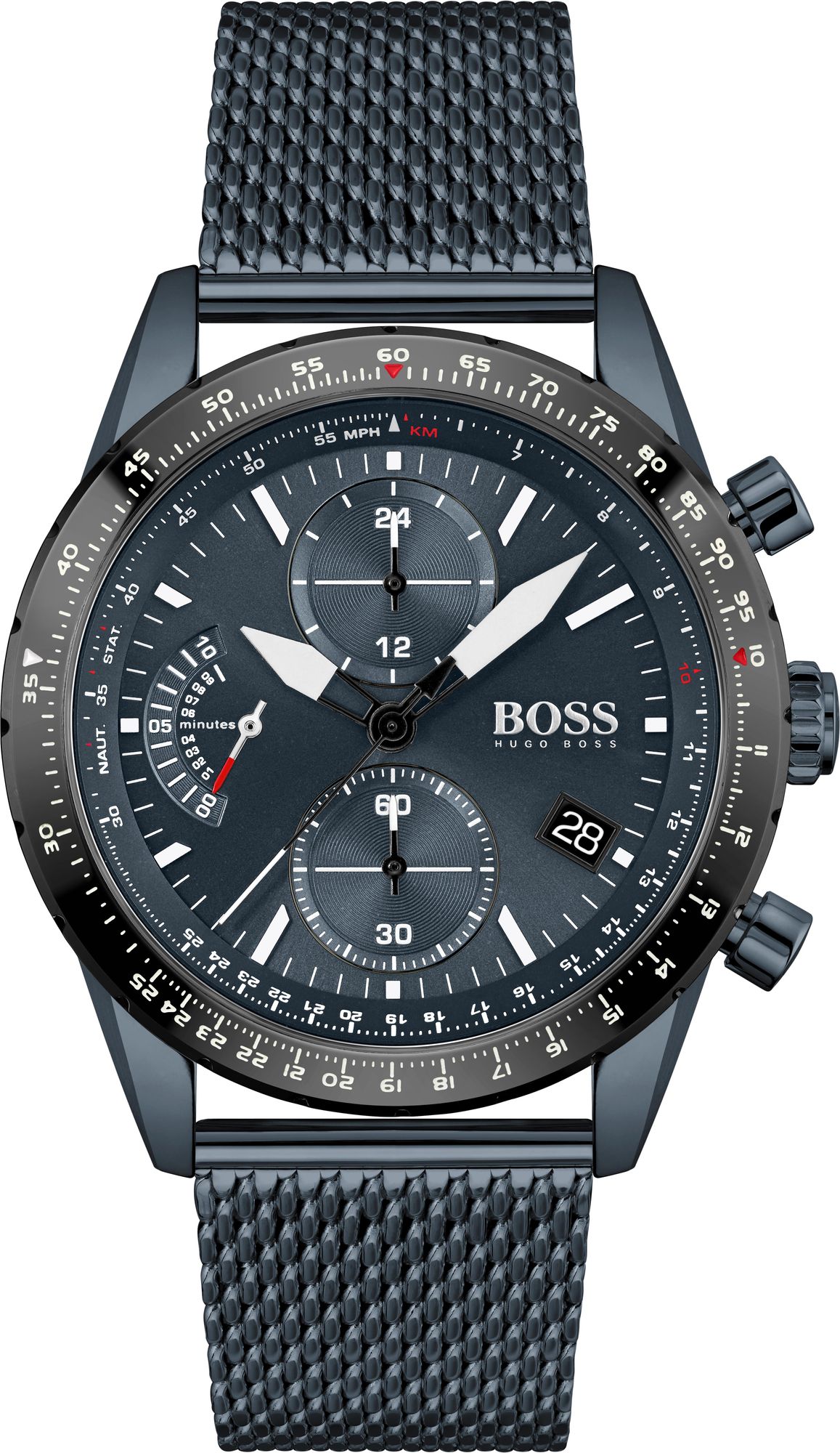 Hugo Boss Uhr 1513887 Herren Armbanduhr Grau