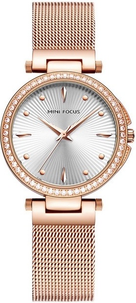 Hodinky Mini Focus Woman-Zlato Ružová KP23828