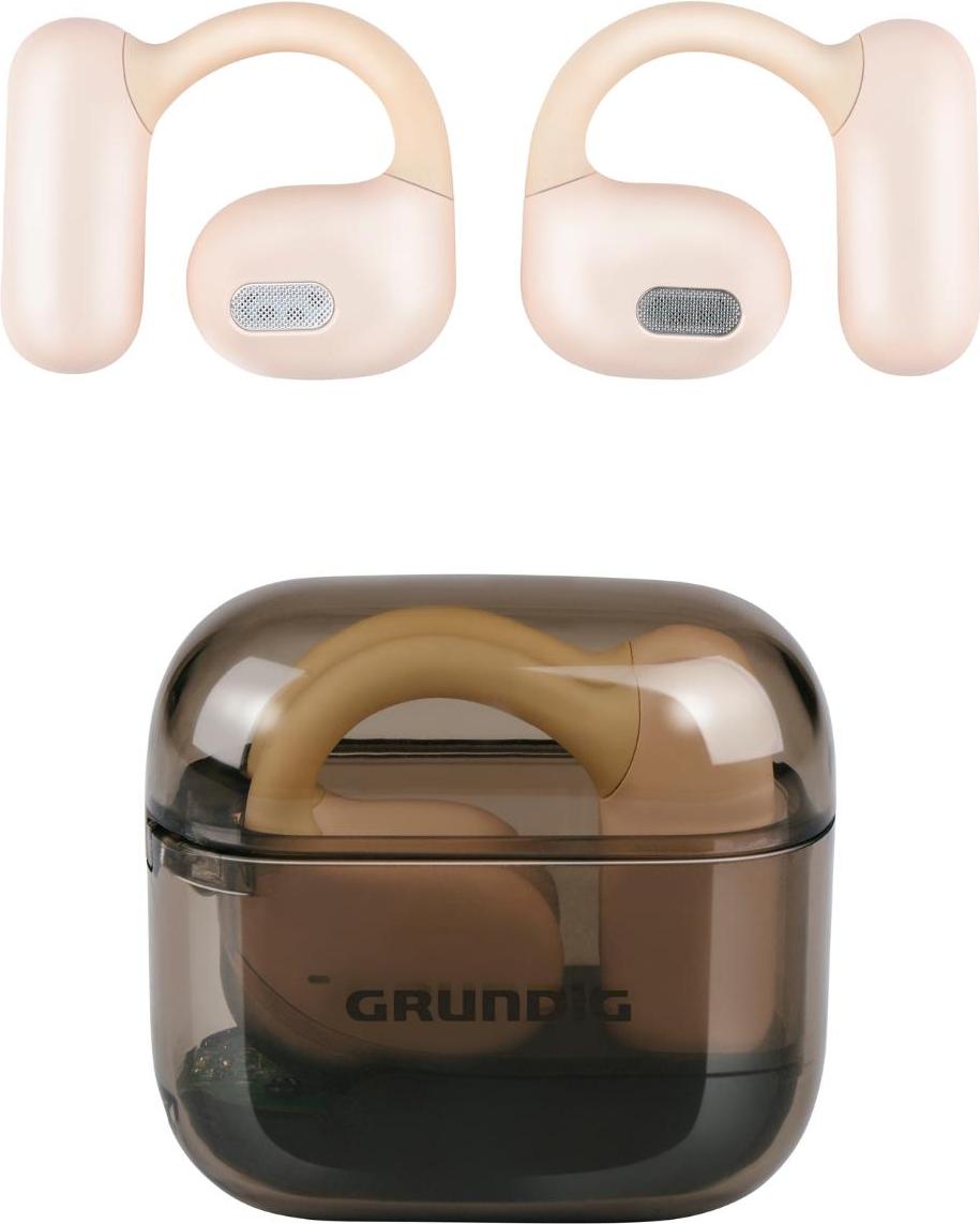 Bezdrôtové slúchadlá Grundig OWS Bluetooth - slúchadlá do uší s nabíjacím puzdrom - bezdrôtové slúchadlá Bluetooth USB-C - doba prehrávania 4 h - bezpečné uchytenie